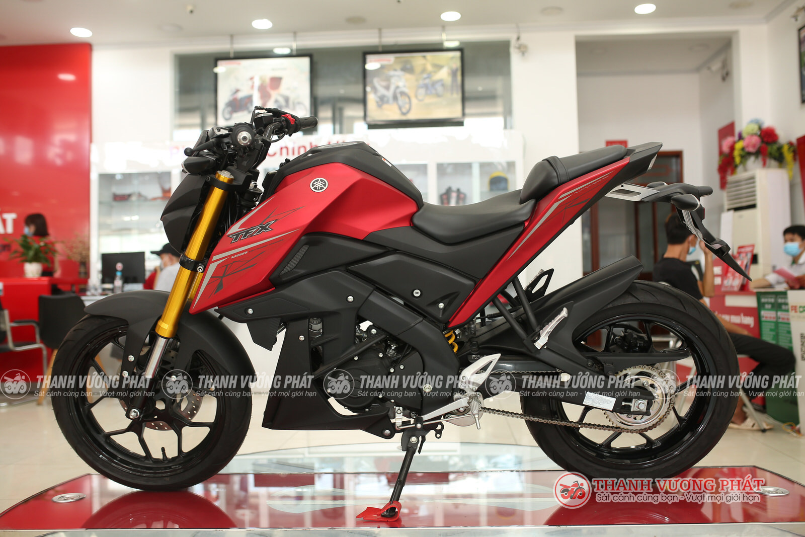 Yamaha TFX 150 lên tem Bulldog cực ngầu và chất  Motosaigon